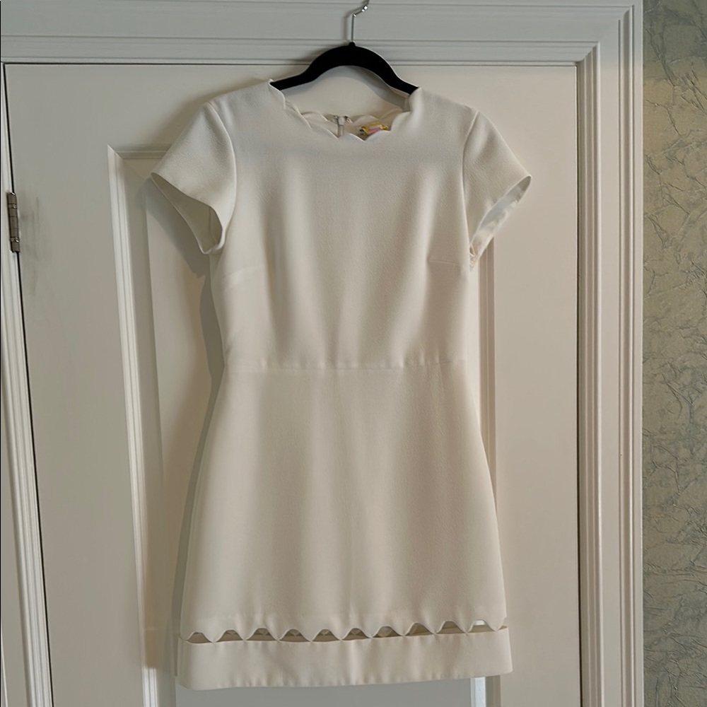 Club Monaco Cream Mini Dress